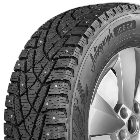235/65 R16 121/119R IKON Autograph Ice C4 TL шип